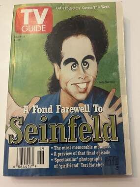 TV Guide Magazine May 9-15 1998 Jerry Seinfeld Collector's Cover